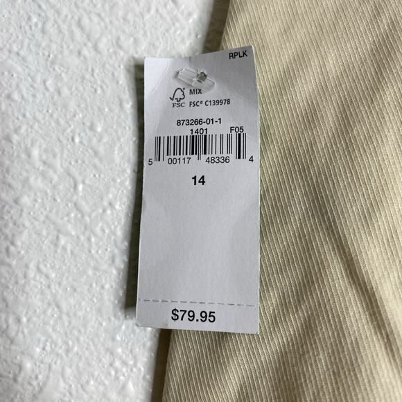 NWT Gap High-Rise Stride Wide Leg Pants Size 14 - Picture 6 of 7